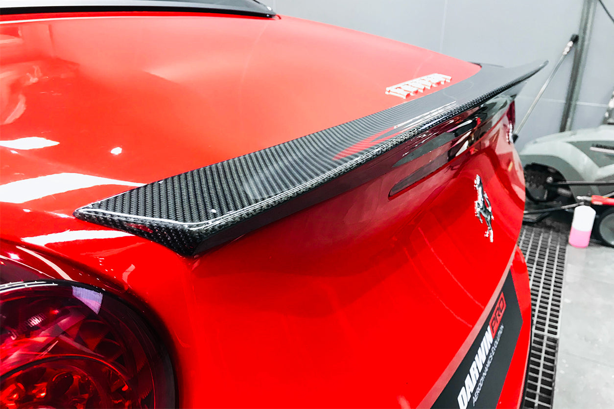 DarwinPro Aerodynamics DarwinPRO California BKSS Style Carbon Fiber Trunk Spoiler - Image 2