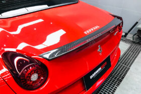 DarwinPro Aerodynamics DarwinPRO California BKSS Style Carbon Fiber Trunk Spoiler - Image 5
