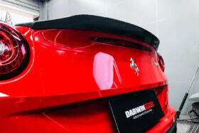 DarwinPro Aerodynamics DarwinPRO California BKSS Style Carbon Fiber Trunk Spoiler - Image 6