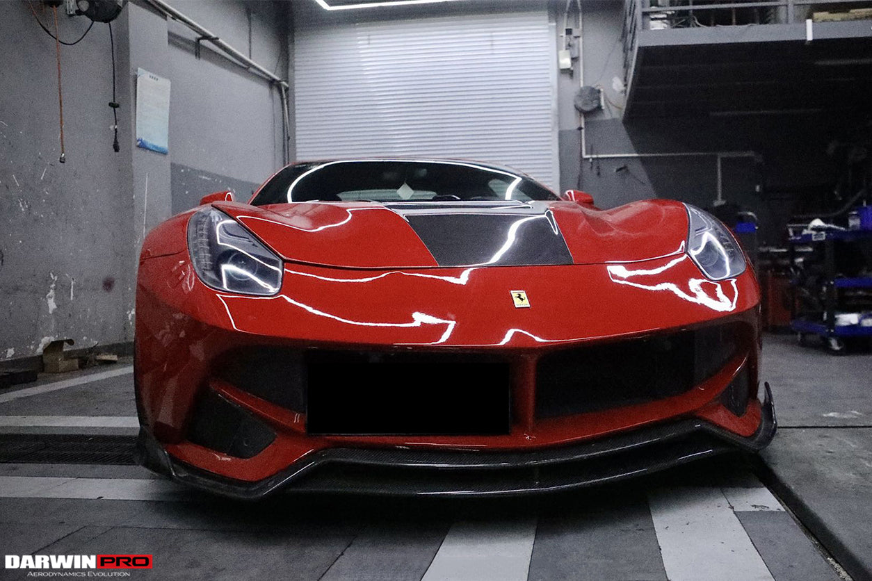 DarwinPro Aerodynamics DarwinPRO F12 Berlinetta IMP Performance Carbon Fiber Hood for Ferrari F12 - Image 2