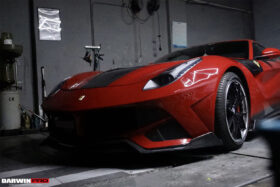 DarwinPro Aerodynamics DarwinPRO F12 Berlinetta IMP Performance Carbon Fiber Hood for Ferrari F12 - Image 3