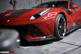 DarwinPro Aerodynamics DarwinPRO F12 Berlinetta IMP Performance Carbon Fiber Hood for Ferrari F12 - Image 4