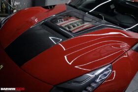 DarwinPro Aerodynamics DarwinPRO F12 Berlinetta IMP Performance Carbon Fiber Hood for Ferrari F12 - Image 6