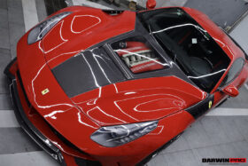 DarwinPro Aerodynamics DarwinPRO F12 Berlinetta IMP Performance Carbon Fiber Hood for Ferrari F12 - Image 7