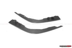 DarwinPro Aerodynamics DarwinPRO F8 Tributo and Spider Autoclave Carbon Fiber Front Bumper Side Splitter DarwinPRO (OE) for