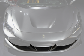 DarwinPro Aerodynamics DarwinPRO F8 OE Style Autoclave Carbon Fiber Front Lip Splitter for Ferrari F8