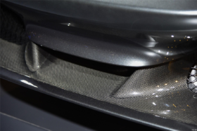 DarwinPro Aerodynamics DarwinPRO F8 OE Style Autoclave Carbon Fiber Front Lip Splitter for Ferrari F8 - Image 4