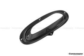 DarwinPro Aerodynamics DarwinPRO F8 OEM Style Dry Carbon Fiber Hood Vents for Ferrari F8 - Image 6