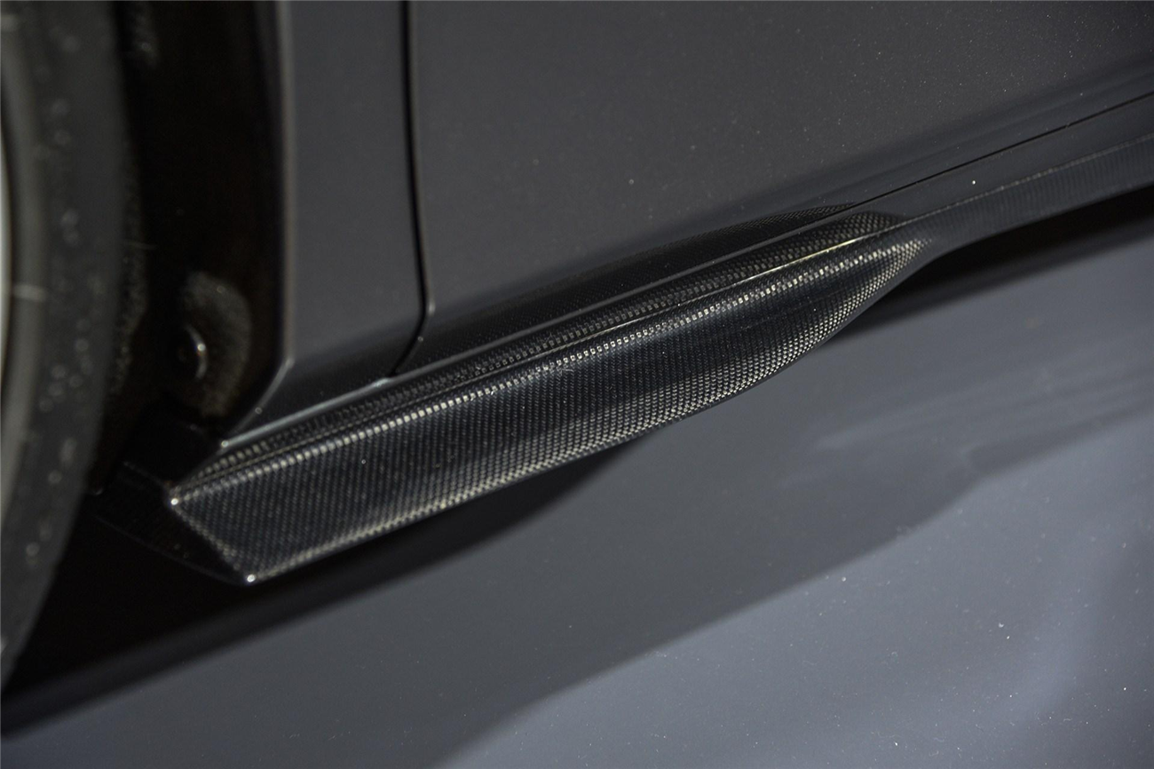 DarwinPRO 2019-2024 Ferrari F8 OEM Style Dry Carbon Fiber Side Skirts - FF Performance