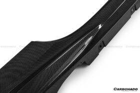 DarwinPro Aerodynamics DarwinPRO F8 OEM Style Dry Carbon Fiber Side Skirts for Ferrari F8 - Image 5