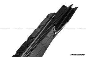 DarwinPro Aerodynamics DarwinPRO F8 OEM Style Dry Carbon Fiber Side Skirts for Ferrari F8 - Image 6