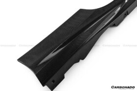 DarwinPro Aerodynamics DarwinPRO F8 OEM Style Dry Carbon Fiber Side Skirts for Ferrari F8 - Image 7