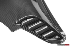 DarwinPro Aerodynamics DarwinPRO Purosangue FUV Type F175 OEM Style Dry Carbon Fiber Inner Engine Cover (2PCS) for