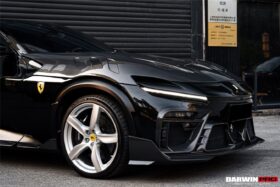 DarwinPro Aerodynamics DarwinPRO Purosangue F175 Partial Carbon Fiber Front Bumper And Hood DarwinPRO iMP Design for
