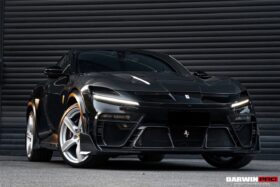DarwinPro Aerodynamics DarwinPRO Purosangue F175 Partial Carbon Fiber Front Bumper And Hood DarwinPRO iMP Design for