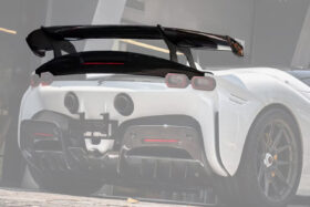 DarwinPro Aerodynamics DarwinPRO SF90 Stradale Autoclave Carbon Fiber Wing with Base DarwinPRO (SF90XX Style) for Ferrari