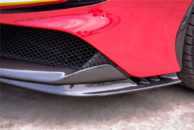 DarwinPRO 2020-UP Ferrari SF90 Stradale and Spider Autoclave Carbon Fiber Front Bumper Side Splitter DarwinPRO (OE) - image 3