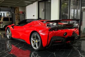DarwinPro Aerodynamics DarwinPRO SF90 Stradale Autoclave Carbon Fiber Wing with Base DarwinPRO (SF90XX Style) for Ferrari