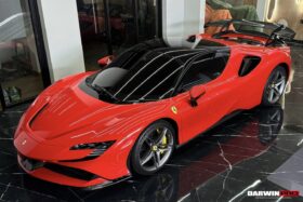 DarwinPro Aerodynamics DarwinPRO SF90 Stradale Autoclave Carbon Fiber Wing with Base DarwinPRO (SF90XX Style) for Ferrari
