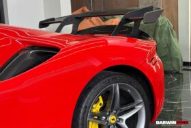 DarwinPro Aerodynamics DarwinPRO SF90 Stradale Autoclave Carbon Fiber Wing with Base DarwinPRO (SF90XX Style) for Ferrari