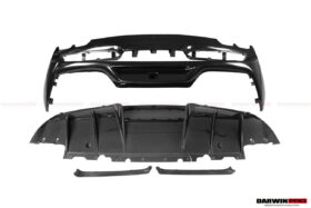 DarwinPRO 2022-2026 Ferrari 296 GTB & GTS (Type F171) OE Style Carbon Fiber Rear Bumper w/ Diffuser - image 8