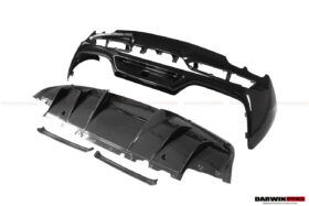 DarwinPRO 2022-2026 Ferrari 296 GTB & GTS (Type F171) OE Style Carbon Fiber Rear Bumper w/ Diffuser - image 9