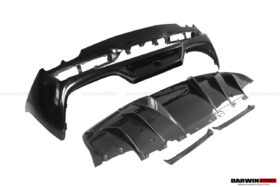 DarwinPRO 2022-2026 Ferrari 296 GTB & GTS (Type F171) OE Style Carbon Fiber Rear Bumper w/ Diffuser - image 10