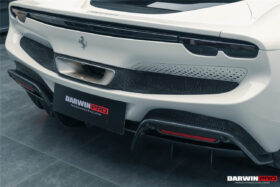 2022-2026 Ferrari 296 GTB & GTS (Type F171) OE Style Carbon Fiber Rear Bumper w/ Diffuser