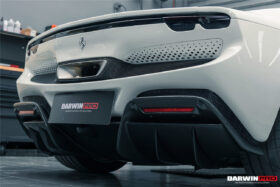 2022-2026 Ferrari 296 GTB & GTS (Type F171) OE Style Carbon Fiber Rear Bumper w/ Diffuser