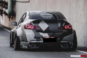 DarwinPRO 2010-2013 Infiniti G25 G37 Sedan BKSS Style Rear Diffuser - image 3