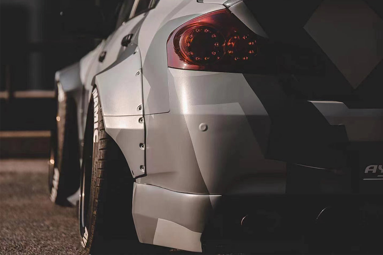 DarwinPRO 2010-2013 Infiniti G25 G37 Sedan BKSS Style Wide Fender Flares