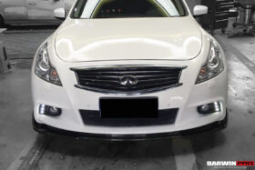 DarwinPRO 2010-2013 Infiniti G25 G37 Sedan EU Style Carbon Fiber Front Lip - image 2