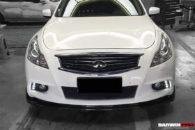 DarwinPRO 2010-2013 Infiniti G25 G37 Sedan EU Style Carbon Fiber Front Lip - image 3