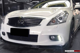 DarwinPRO 2010-2013 Infiniti G25 G37 Sedan EU Style Carbon Fiber Front Lip - image 4