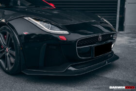 DarwinPRO 2013-2017 Jaguar F-Type Coupe & Convertible IMP Performance Partial Carbon Fiber Front Bumper with Lip - image 10