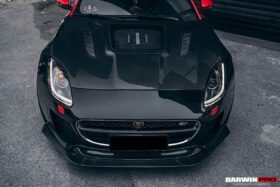 DarwinPRO 2013-2017 Jaguar F-Type Coupe & Convertible IMP Performance Partial Carbon Fiber Front Bumper with Lip - image 8