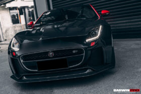 DarwinPRO 2013-2017 Jaguar F-Type Coupe & Convertible IMP Performance Partial Carbon Fiber Front Bumper with Lip - image 9
