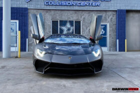 DarwinPRO 2011-2021 Lamborghini Aventador LP700 LP740 Coupe Roadster BKSS Style Hood - image 4