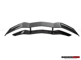 DarwinPRO 2011-2022 Lamborghini Aventador LP700 LP750 LP740 LP720 LP780 Coupe & Roadster BKSS Style Carbon Fiber Trunk Spoiler Wing - image 4