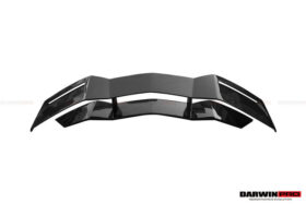 DarwinPRO 2011-2022 Lamborghini Aventador LP700 LP750 LP740 LP720 LP780 Coupe & Roadster BKSS Style Carbon Fiber Trunk Spoiler Wing - image 6