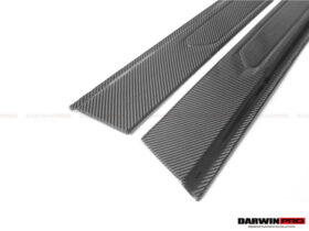 DarwinPRO 2011-2016 Lamborghini Aventador LP700 Coupe Carbon Fiber Door Still Plate Caps - image 5