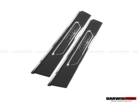 DarwinPRO 2011-2016 Lamborghini Aventador LP700 Coupe Carbon Fiber Door Still Plate Caps - image 6