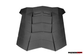 DarwinPRO 2011-2016 Lamborghini Aventador LP700 Coupe BKSS Style Carbon Fiber Engine Trunk - image 6