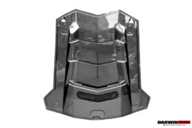 DarwinPRO 2011-2016 Lamborghini Aventador LP700 Coupe BKSS Style Carbon Fiber Engine Trunk - image 8