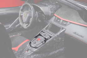 DarwinPRO 2011-2016  Lamborghini Aventador LP700 Coupe Roadster Dry Carbon Fiber Centre Console Surround Replacement - image 1