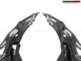 DarwinPRO 2011-2016 Lamborghini Aventador LP700 Coupe Roadster Carbon Fiber Front Trunk Kit - image 4