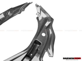 DarwinPRO 2011-2016 Lamborghini Aventador LP700 Coupe Roadster  Carbon Fiber Front Trunk Kit - image 9