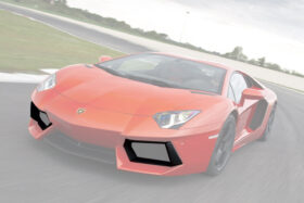 DarwinPRO 2011-2016 Lamborghini Aventador LP700 Coupe Roadster Carbon Fiber Front Bumper Grille - image 1