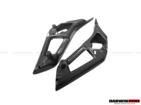 DarwinPRO 2011-2016 Lamborghini Aventador LP700 Coupe Roadster Carbon Fiber Inner Door Handle - image 8
