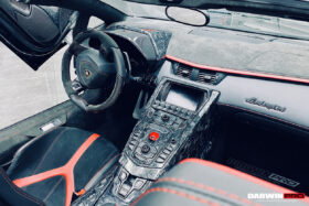 DarwinPro Aerodynamics DarwinPRO Aventador LP700 LP720 LP750 SV Coupe Roadster Dry Carbon Fiber Center Console Panel
